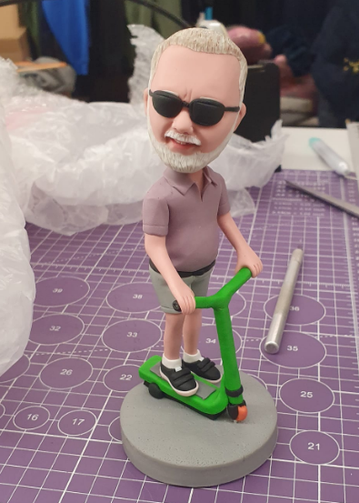Custom Bobblehead, đĽLAST DAY 50% OFFâ¨Custom Figures Personalized Figurine Customized Birthday Gifts for Boyfriend Husband Boss Office Coworker Valentines Day Gifts with Photos(1 Person)