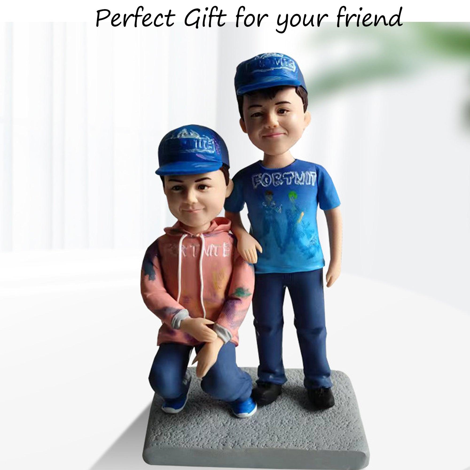 Custom Figures Personalized Figurine Customized Birthday Gifts for Boyfriend Husband Boss Office Coworker Valentines Day Gifts with Photos - CustomizeFactory