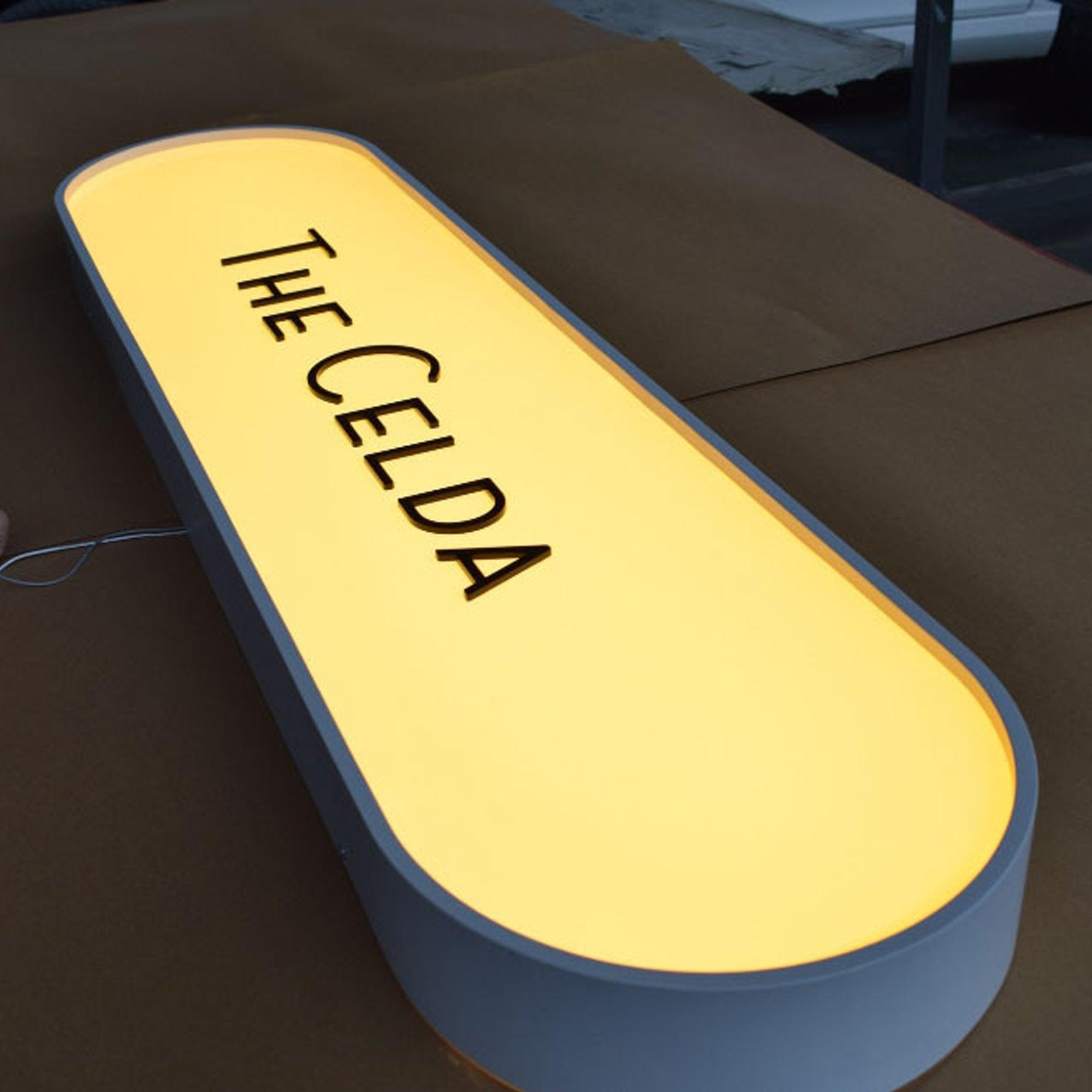 Personalized LED Light Logo Box,Custom LED Light Box for Shop Bar Cafe Room Decor Wall Home Aesthetic Bedroom Christmas Party Birthday Wedding Gifts Letter Logo Signs - CustomizeFactory