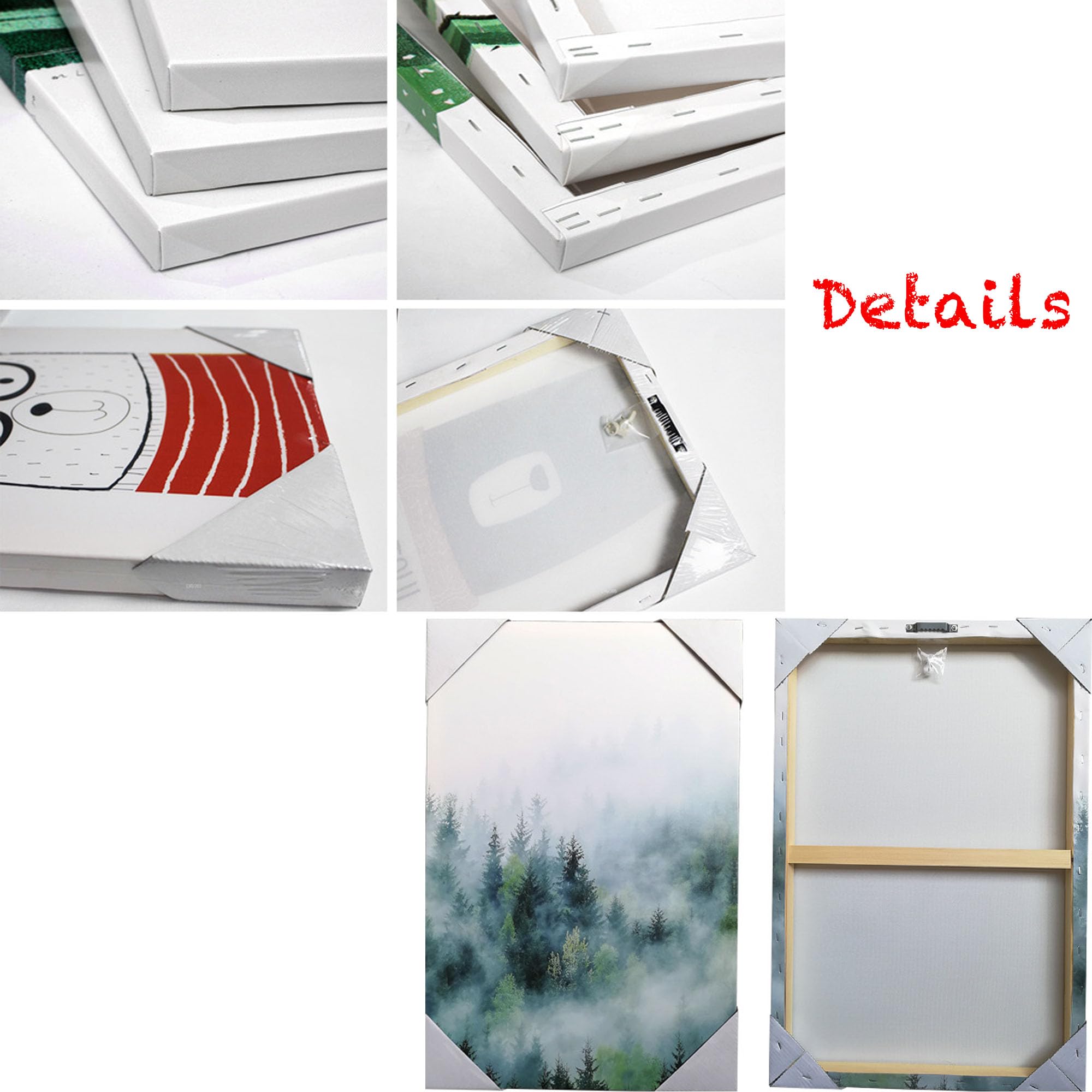 Handimake Personalized Custom Canvas Prints - Personalized Picture To Canvas Wall Art -Transform Your Photos into Wall Art Digitally Printed Photo To Canvas Ideal for Home Decor Gifts Floating Frames Available