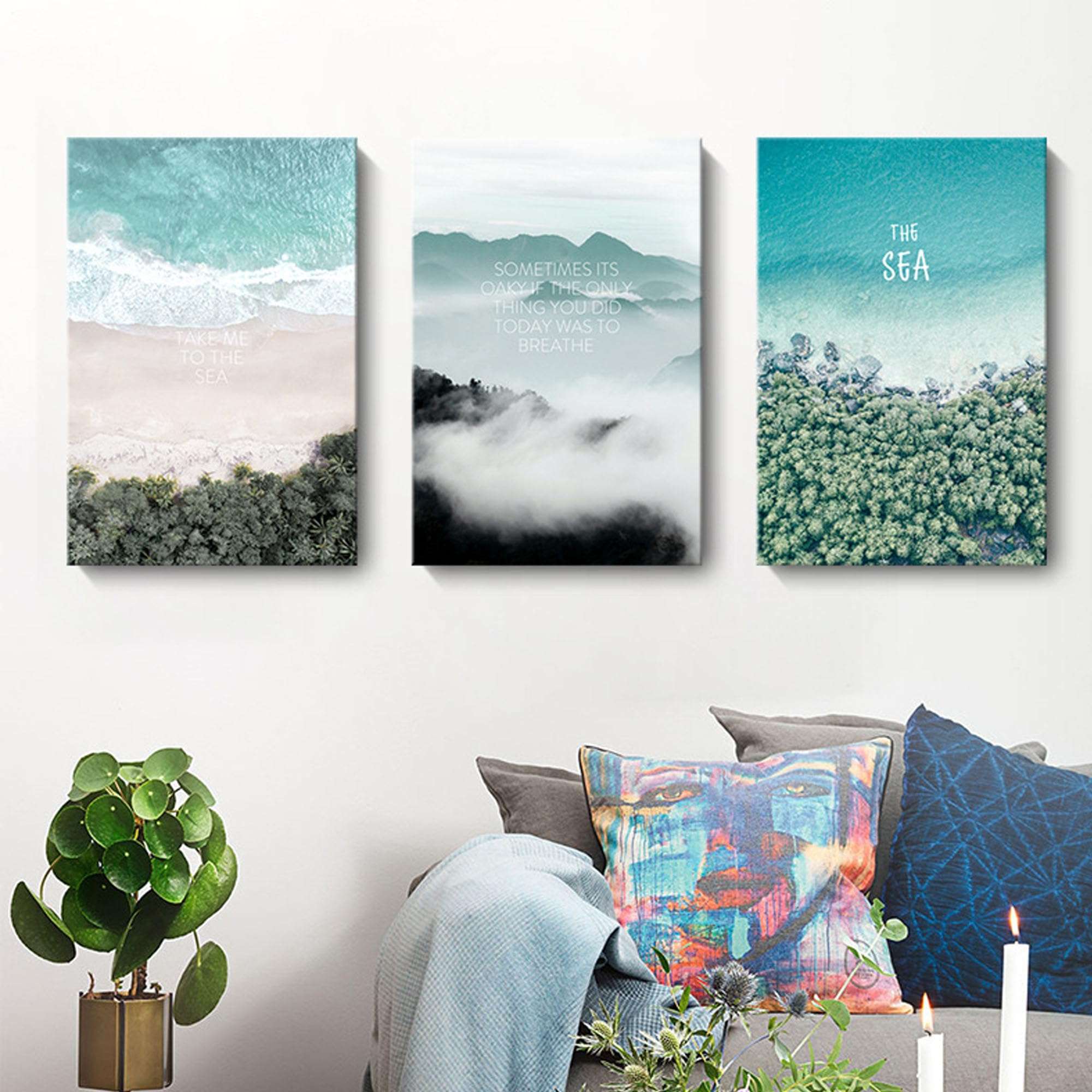 Handimake Personalized Custom Canvas Prints - Personalized Picture To Canvas Wall Art -Transform Your Photos into Wall Art Digitally Printed Photo To Canvas Ideal for Home Decor Gifts Floating Frames Available