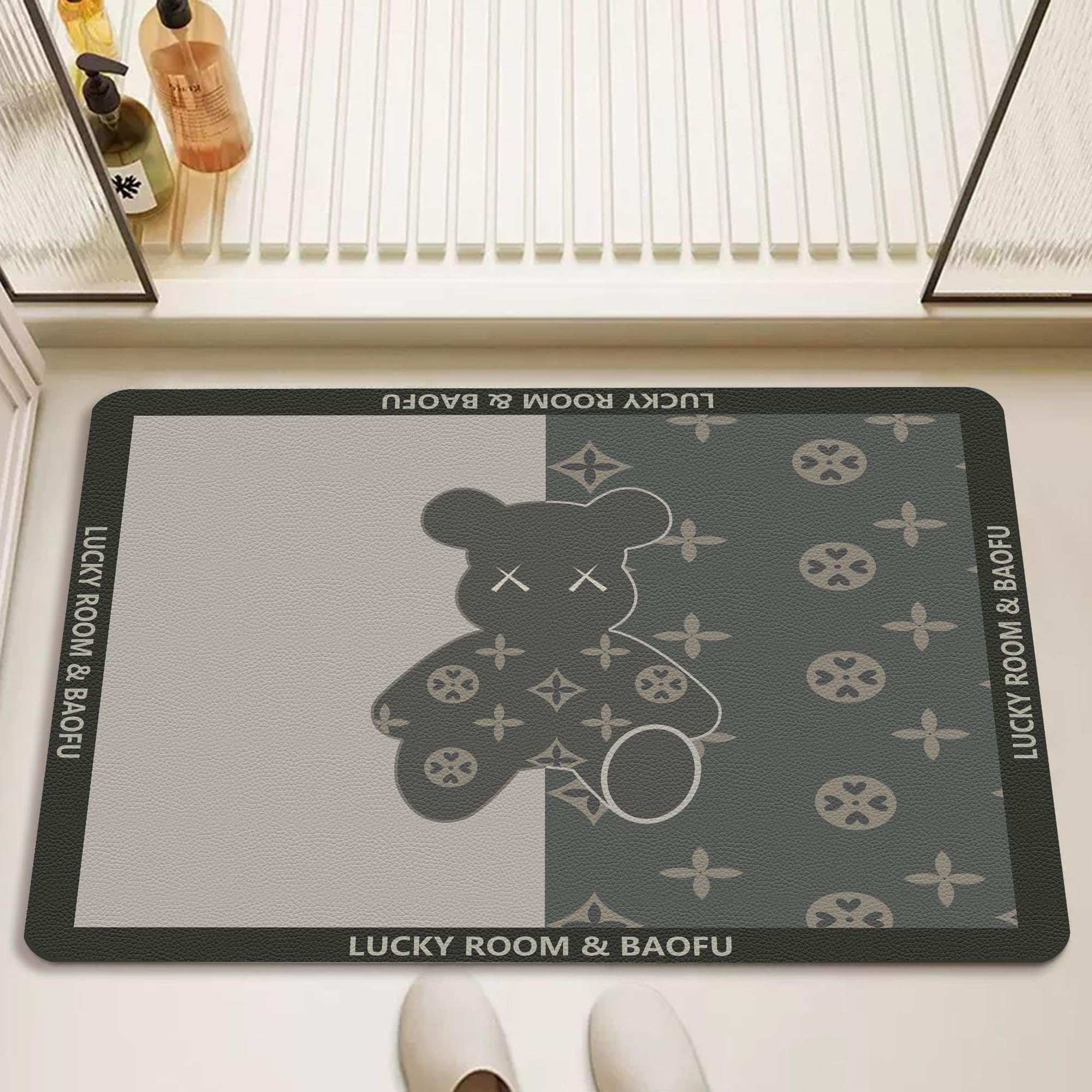 Handimake Custom Carpet Personalized Non slip Washable Area Carpet Use Your Logo Image Bedroom, Living Room, Customized Decoration Doormat