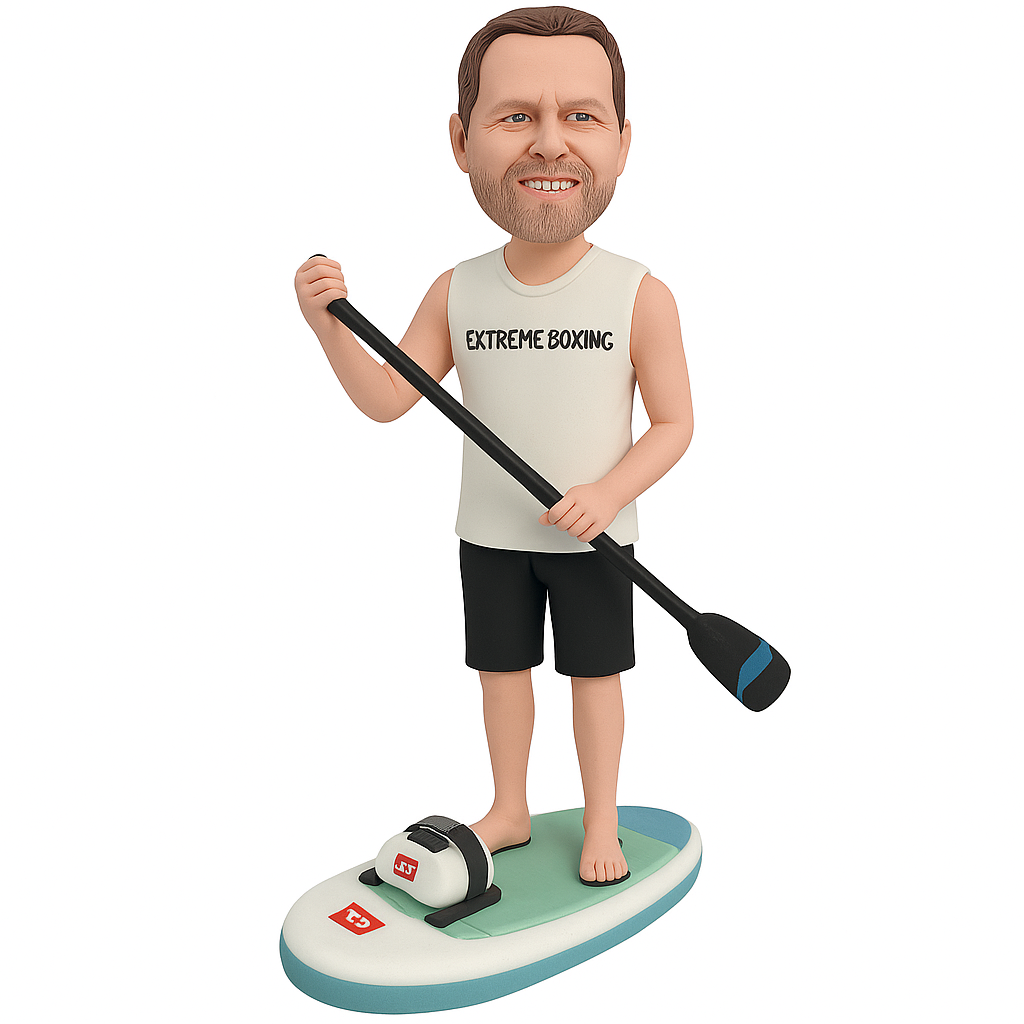 Custom Bobblehead, Custom Figures Personalized Figurine Customized Birthday Gifts for Boyfriend Husband Boss Office Coworker Valentines Day Gifts with Photos(1 Person)