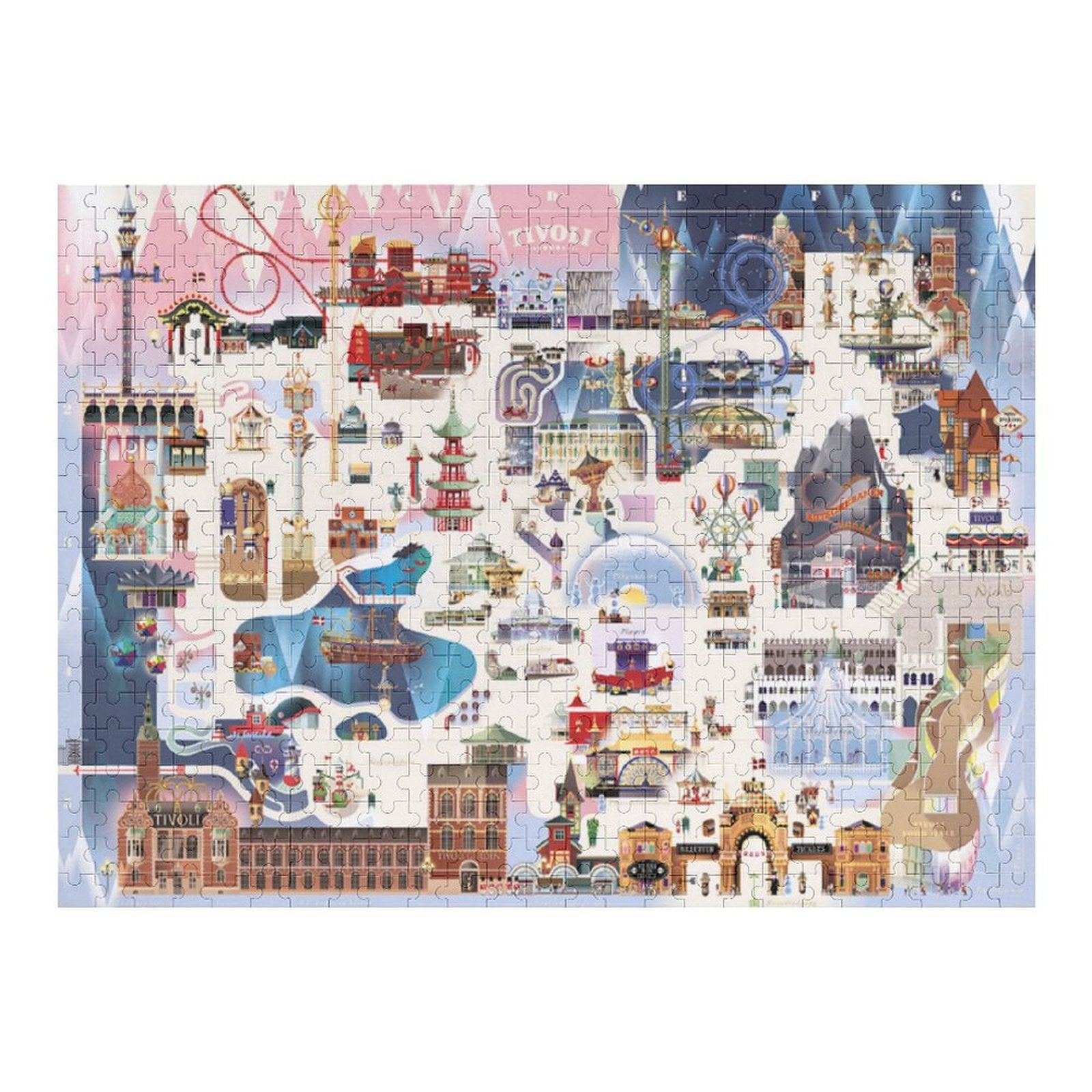 Wooden Picture Puzzle 173木质拼图500p