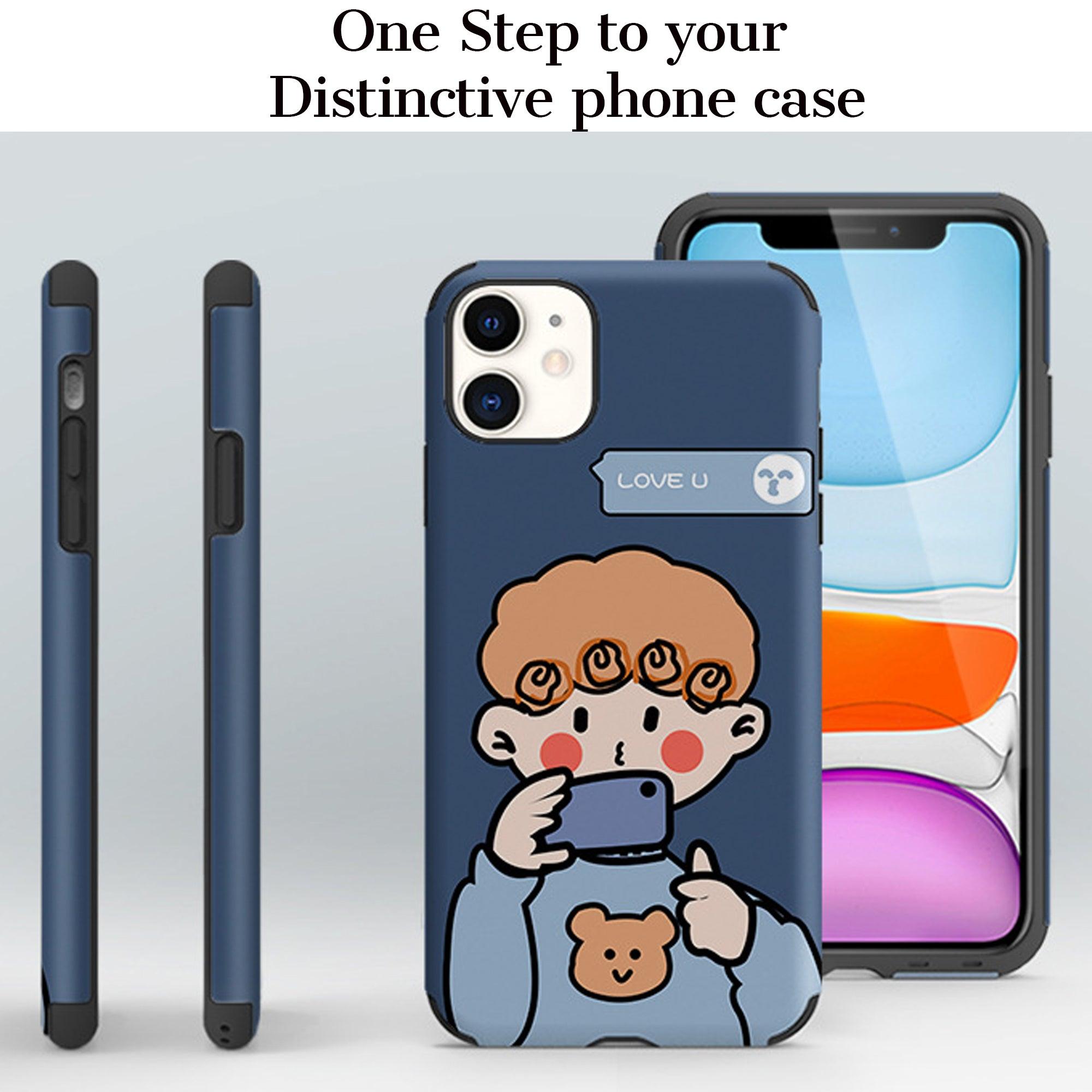 Custom Phone Case Cover Personalized Picture Design Your Own Customized Photo Compatible with Apple iPhone 14 13/13 Pro/ 13 Pro Max /12/12 Pro Max/11/11 Pro/ 11 Pro Max/Xs/Xs Max/Xr/7/8 Plus - CustomizeFactory