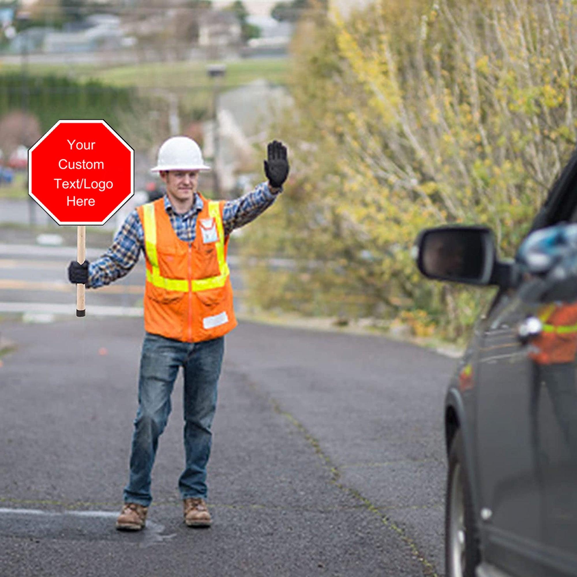 Custom Tin Sign With Your Own Image/logo/Text-Octagon 30x30CM/12x12 inch - CustomizeFactory