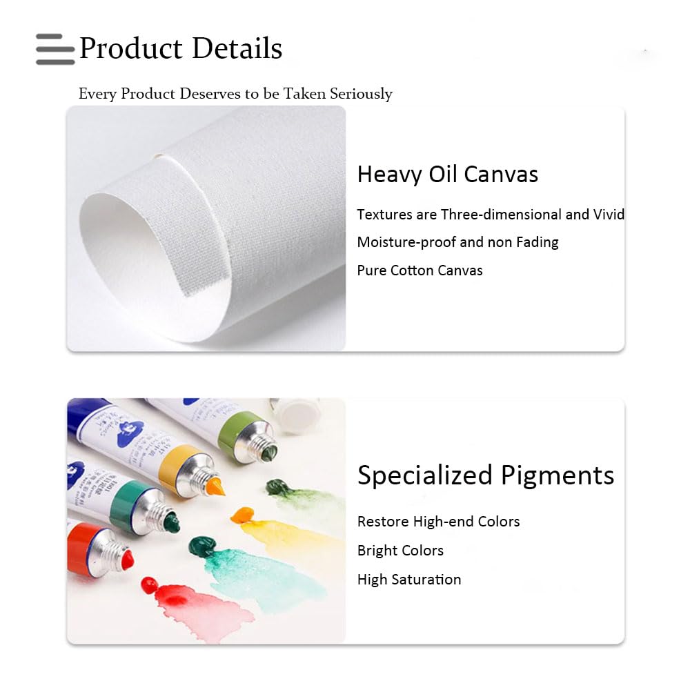 Handimake Custom Portrait Oil Painting from Photo, Oil Paintings Hand Painted, Abstract Contemporary Art Wall Paintings Handmade Home Decorations Vertical Canvas Wall Art Ready to Hang