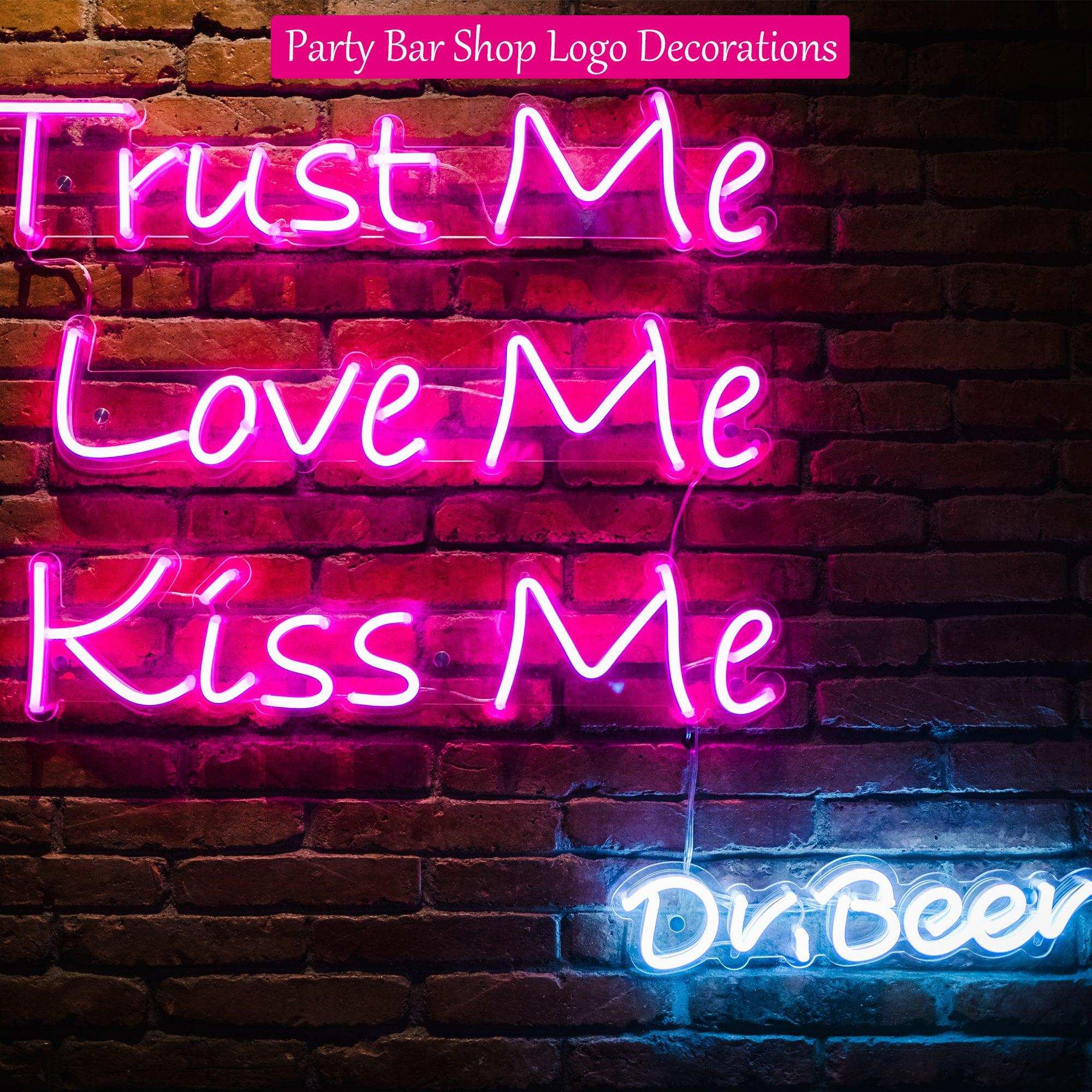 Custom Neon Signs,Personalized Large LED Neon Signs for Wall Decor Bedroom Wedding Birthday Gift Party Bar Shop Logo Decorations Personalized Name Neon Lights Hallweem Decor - CustomizeFactory