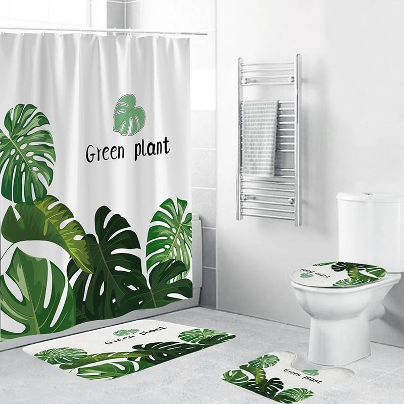 Handimake Customised Polyester Shower Curtain, Personalised Picture/Text, Waterproof Waterproof Cloth Shower Curtain