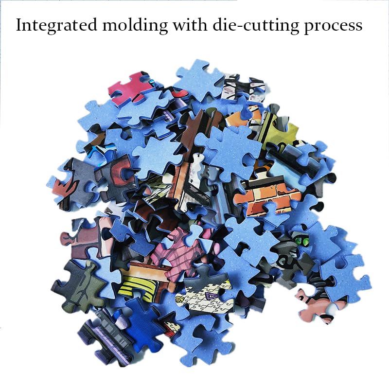 Handimake Personalized Puzzles from Photos 1000/500/300 PCS, Custom Jigsaw Puzzles from Photos, Create a Puzzle from a Picture, Customized Puzzle for Couple, Family, Wedding, Pet, Birthday Gift