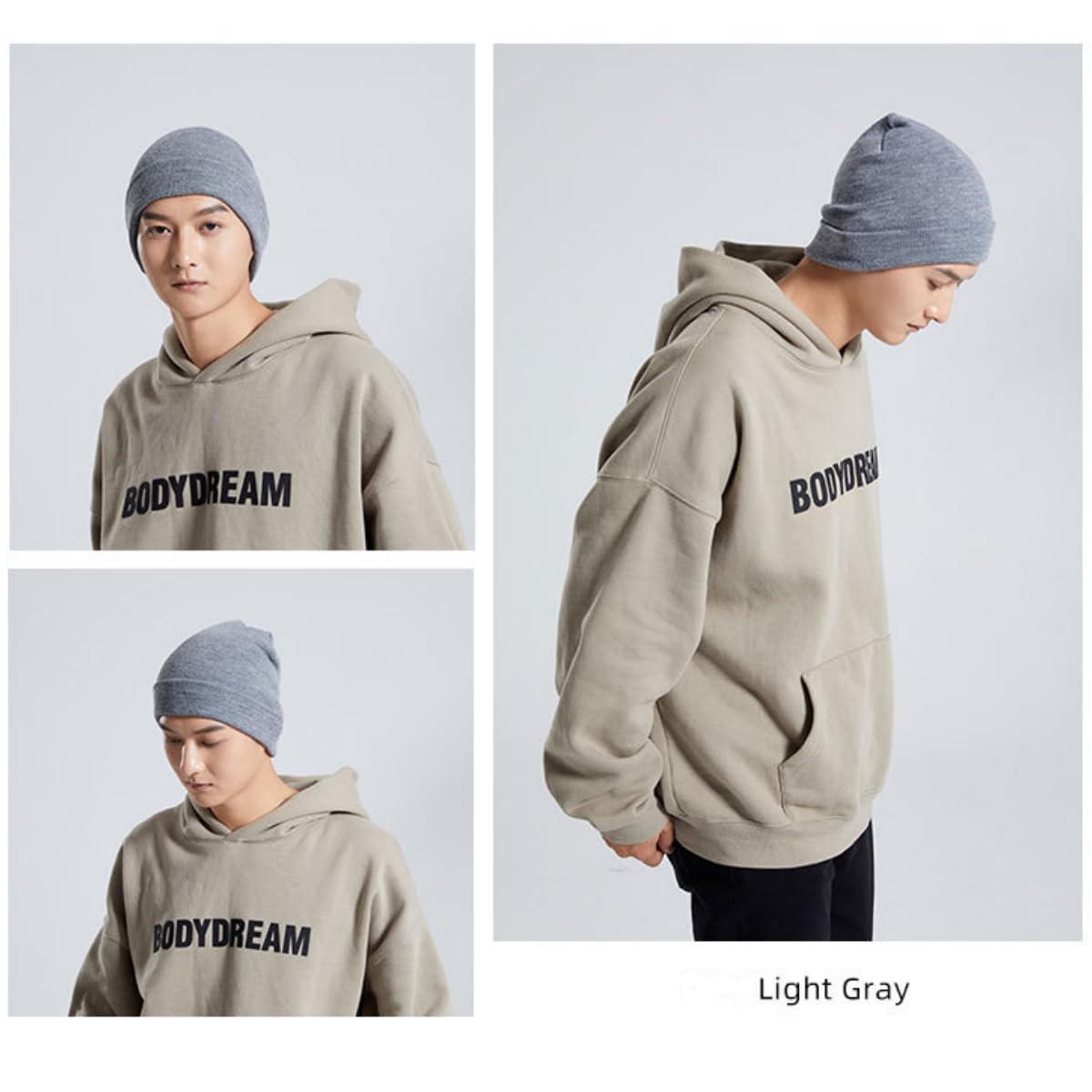 Handimake Customized Embroidered Knitted Hat, Personalized Embroidered Logo, Textual Knitted Hat, Versatile Cold Resistant Autumn/Winter Hat Multicolor