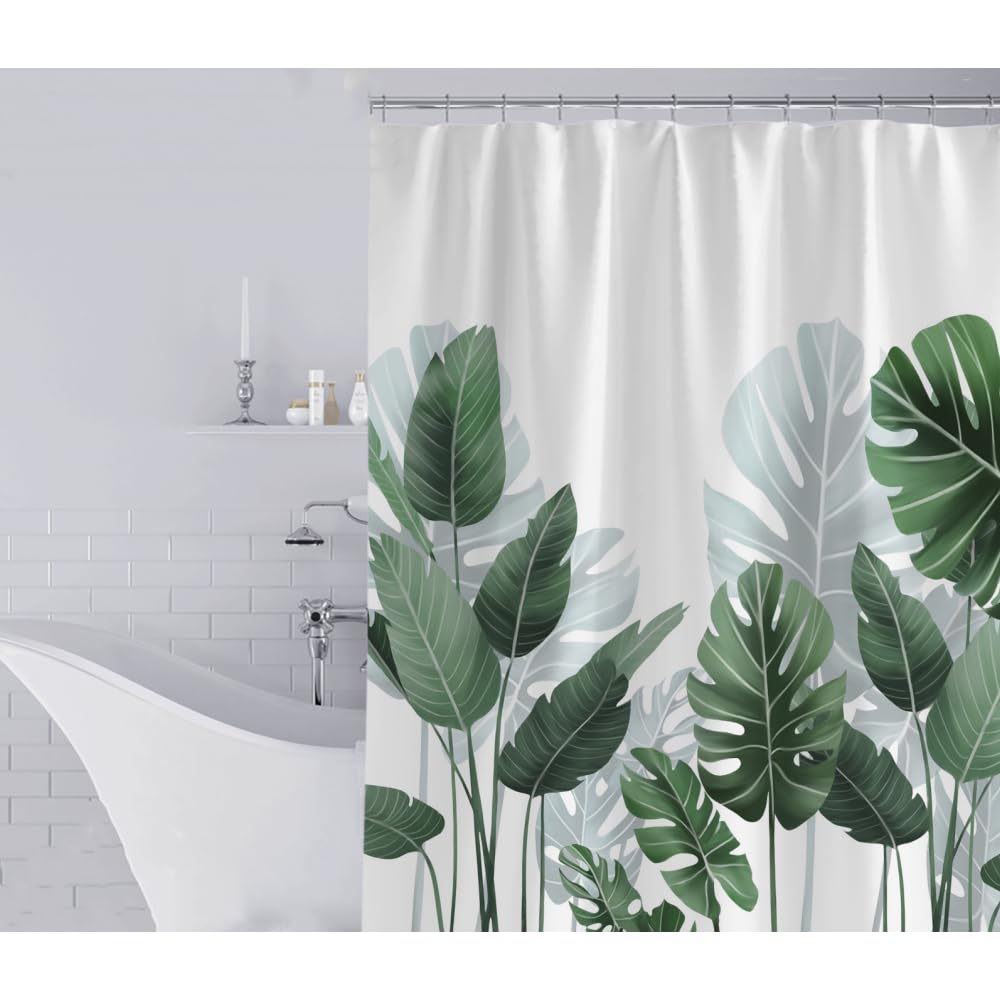 Handimake Customised Polyester Shower Curtain, Personalised Picture/Text, Waterproof Waterproof Cloth Shower Curtain