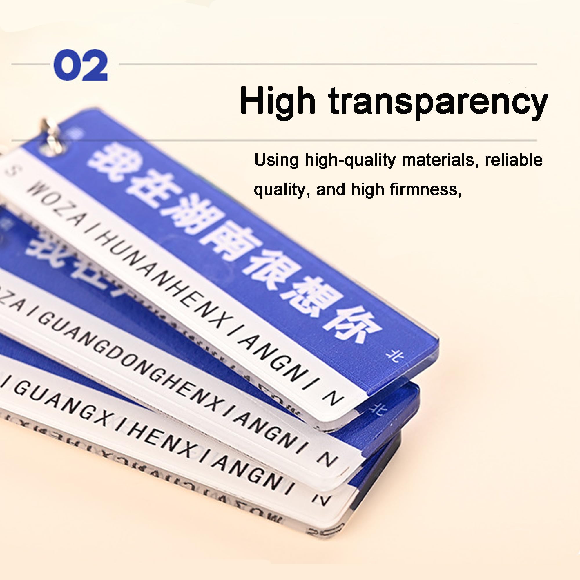 Handimake Custom Image Acrylic Keychain Double sided Printing Acrylic Keychain Personalized Gift Keychain, Pet Commemorative Souvenir Keychain, Birthday and Wedding Gifts