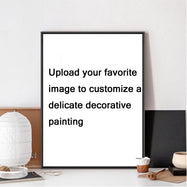 Handimake Custom Decoration Painting Home Living Room Decoration Painting Bedroom Frameless Hanging Painting Oil Painting Sofa Restaurant Background