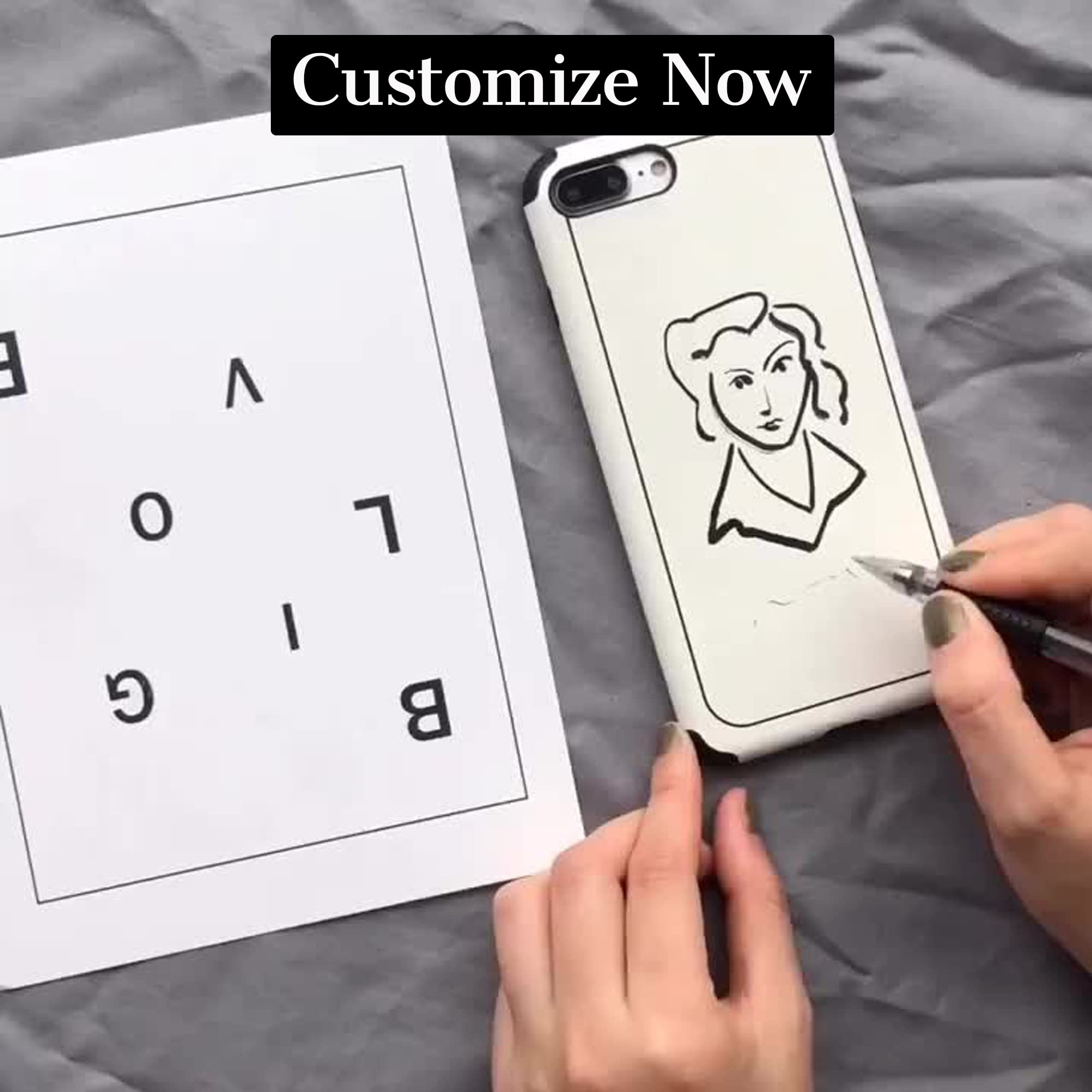 Handimake Custom Phone Case Cover Personalized Picture Design Your Own Customized Photo Compatible with Apple iPhone 14 13/13 Pro/ 13 Pro Max /12/12 Pro Max/11/11 Pro/ 11 Pro Max/Xs/Xs Max/Xr/7/8 Plus