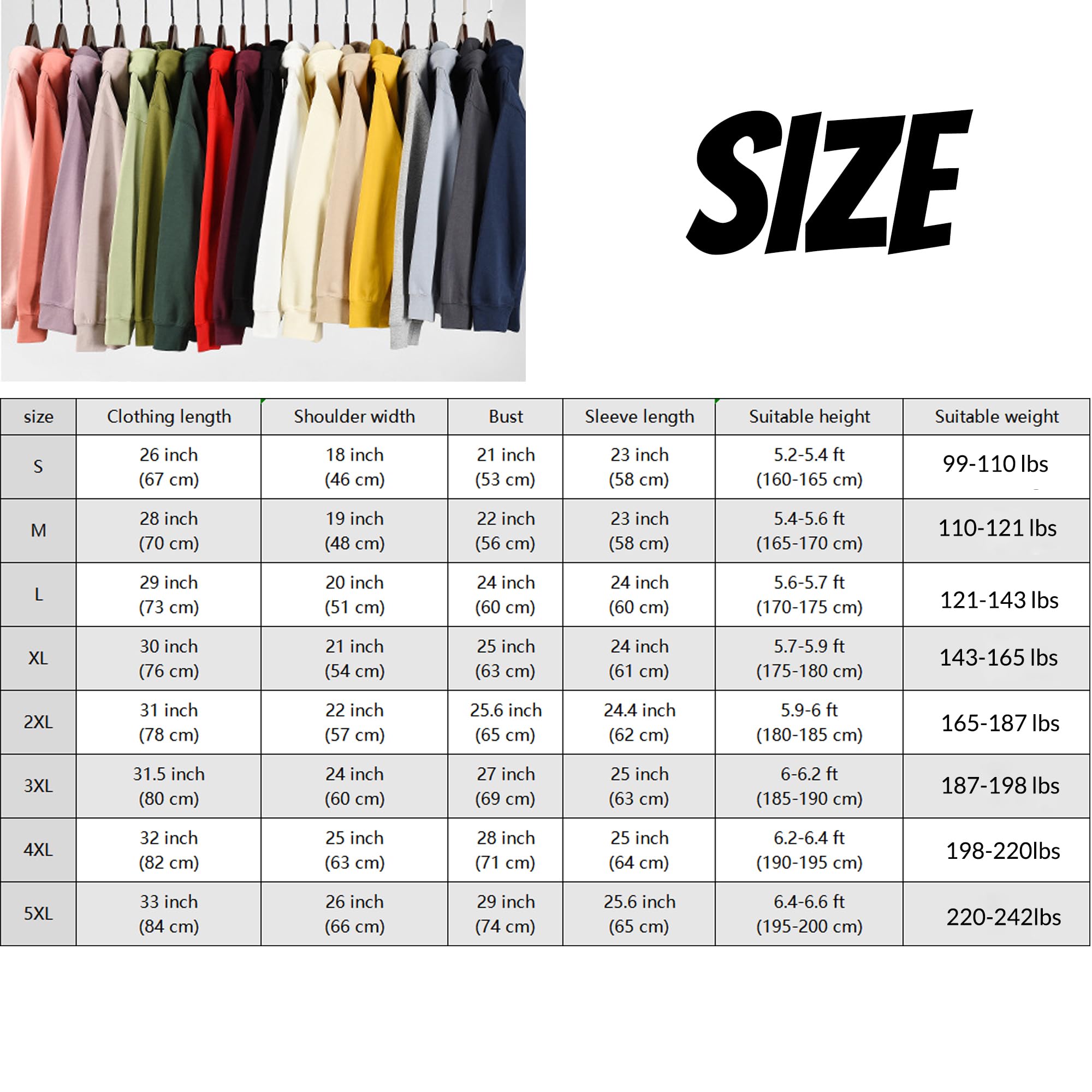 Handimake Unisex Design Your Own Hoodie-Custom Hoodies Team Sweatshirts-Add Your Own Text/Logo/Picture/Anythings Design Personalized Front & Back Sweatshirt Hoodie-Gift for Couple Lovers Husband Boyfriend