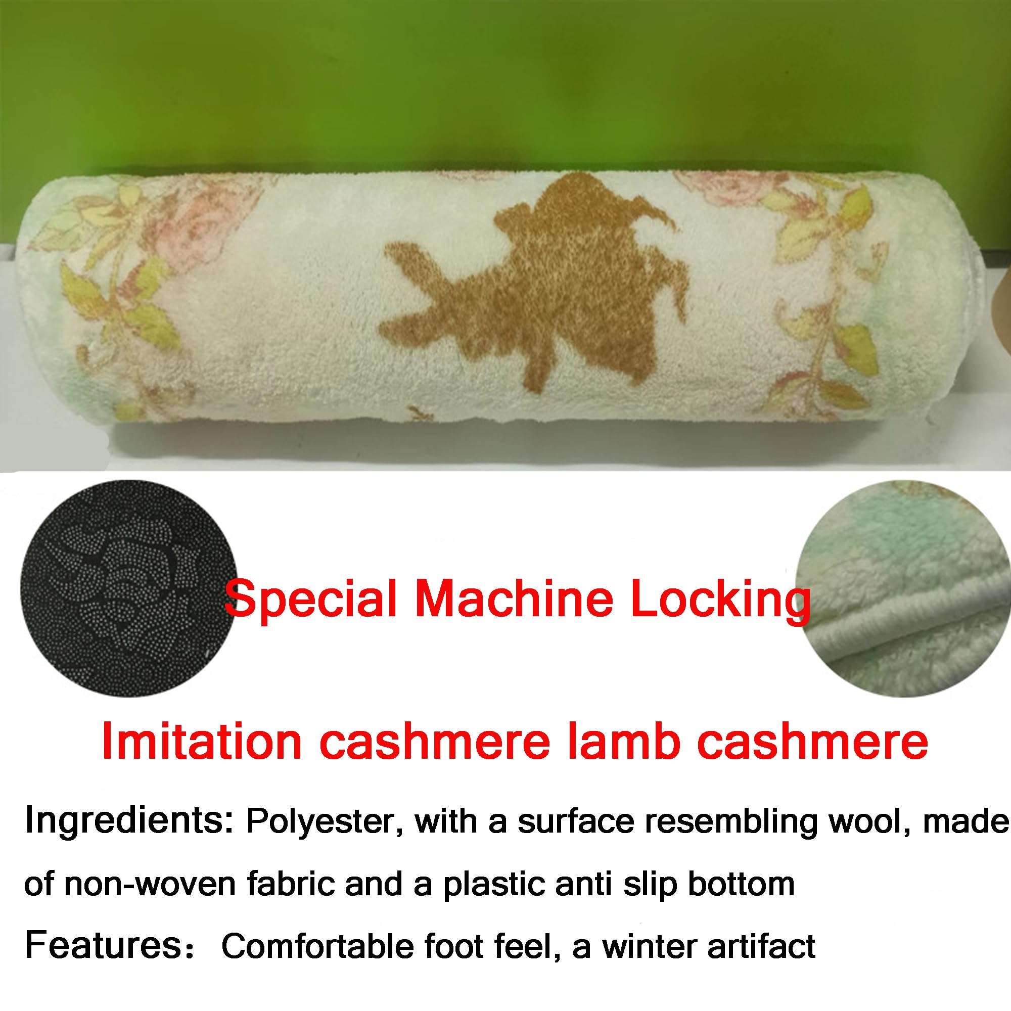 Handimake Custom Carpet Personalized Non slip Washable Area Carpet Use Your Logo Image Bedroom, Living Room, Customized Decoration Doormat